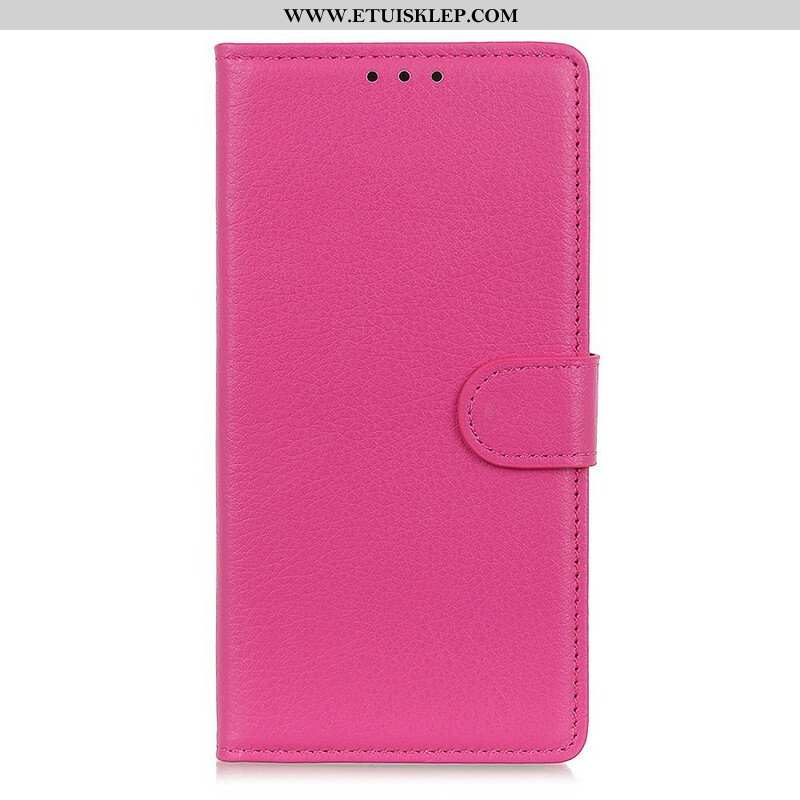 Etui Folio do OnePlus Nord 2 5G Sztuczna Skóra Liczi